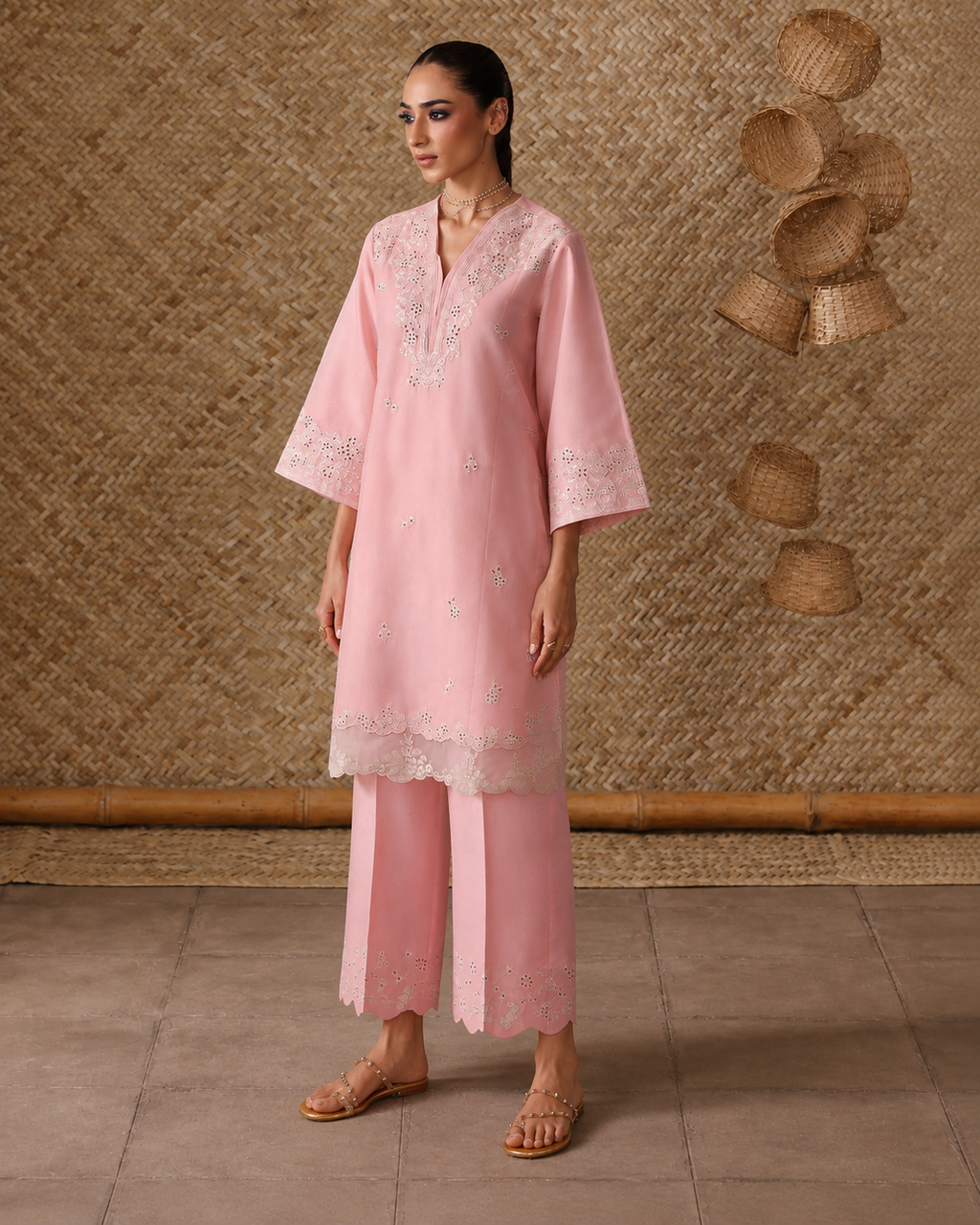 SAPPHIRE 2 PIECE LAWN SUIT