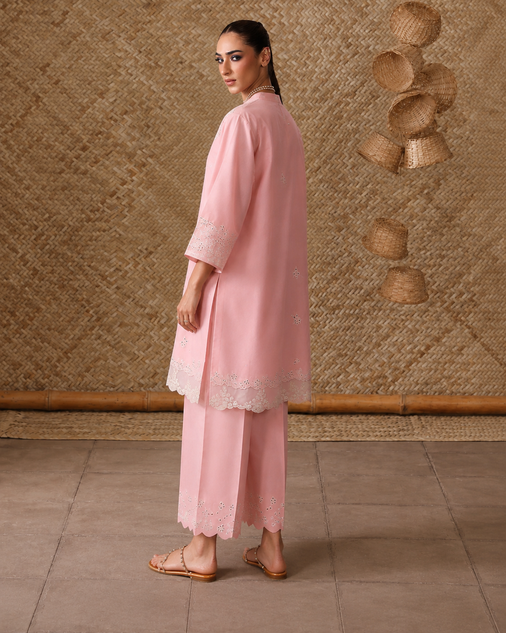 SAPPHIRE 2 PIECE LAWN SUIT