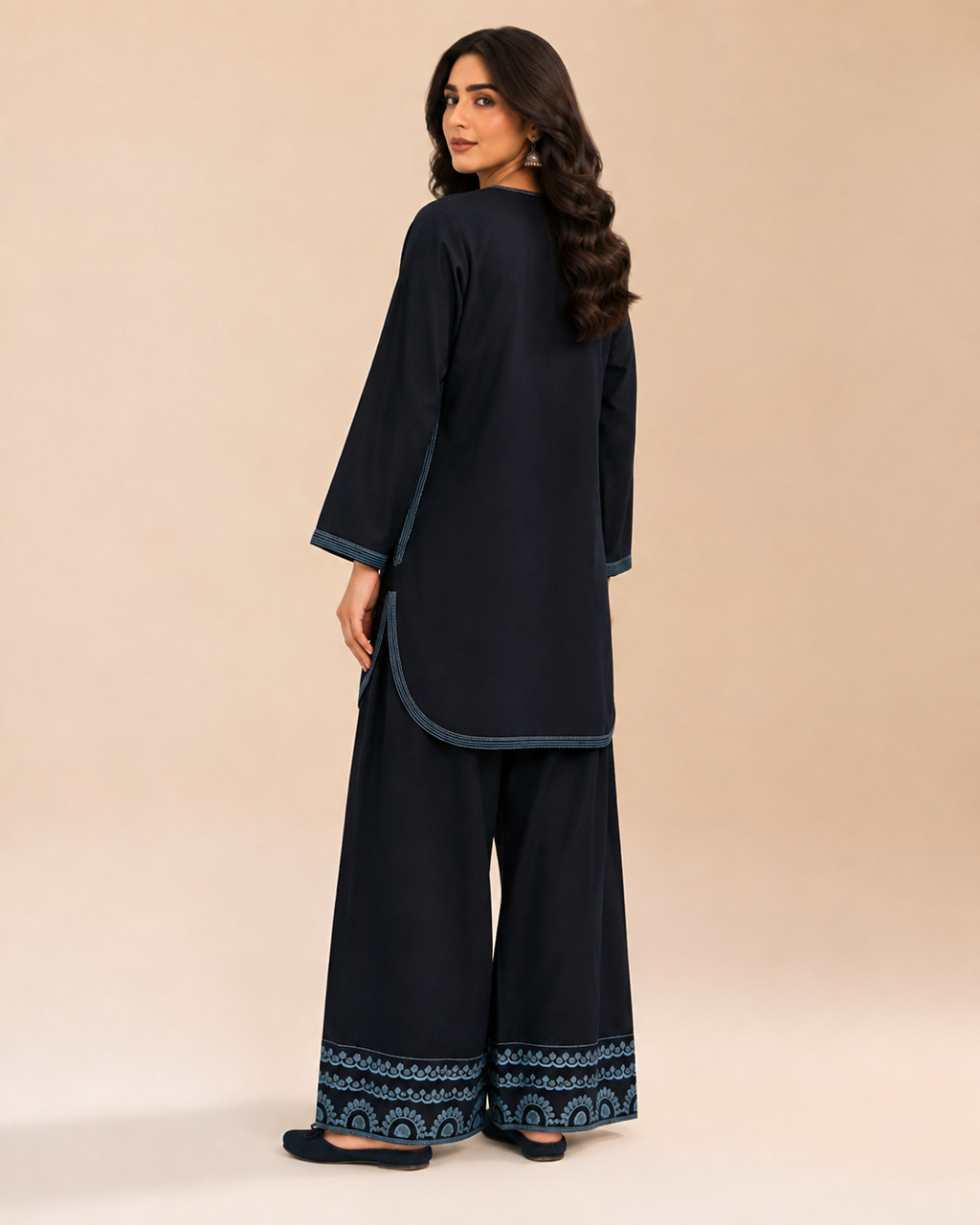 SAPPHIRE 2 PIECE LAWN SUIT