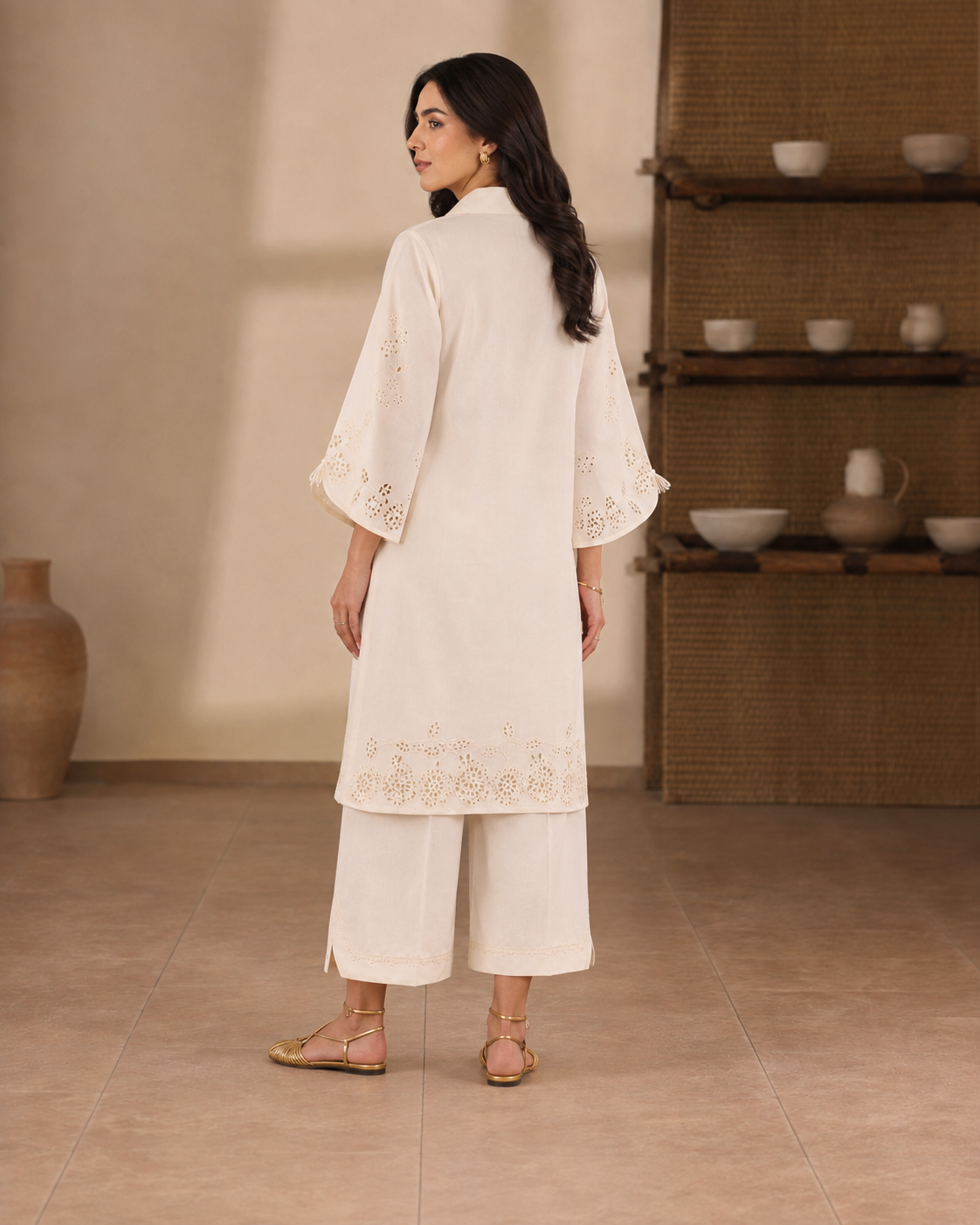 SAPPHIRE 2 PIECE LAWN SUIT