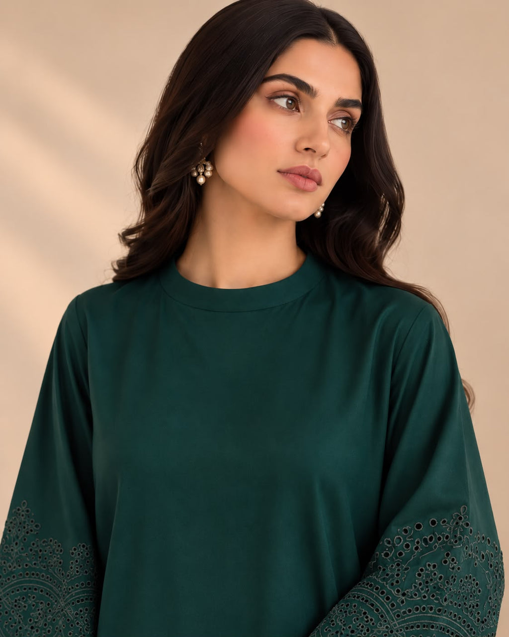 Olive Green Linen Co-ord set