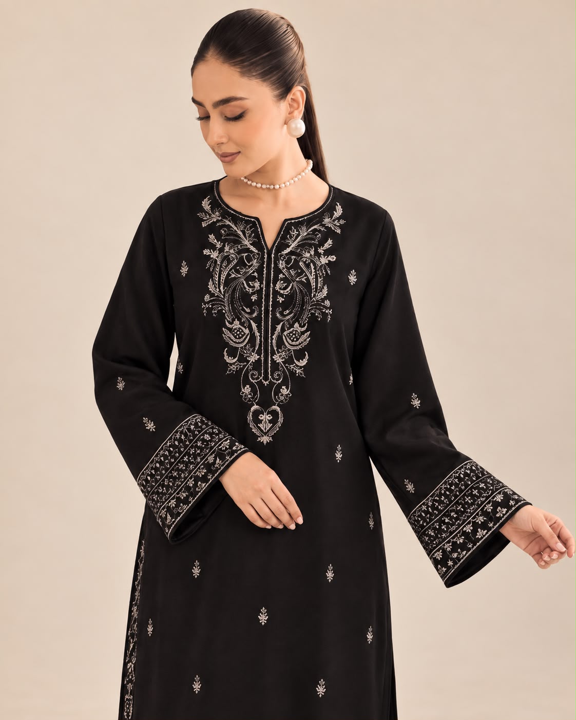 Royal Noir Linen Suit